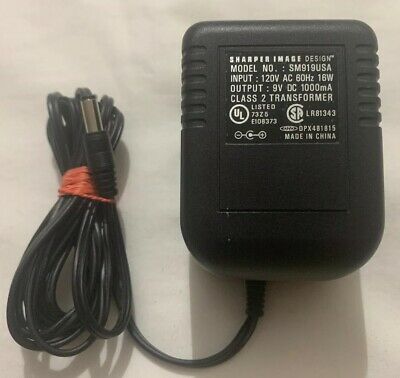 New Sharper Image SM919USA 9Volt 1000mA AC Adapter Use With SI785 SI786